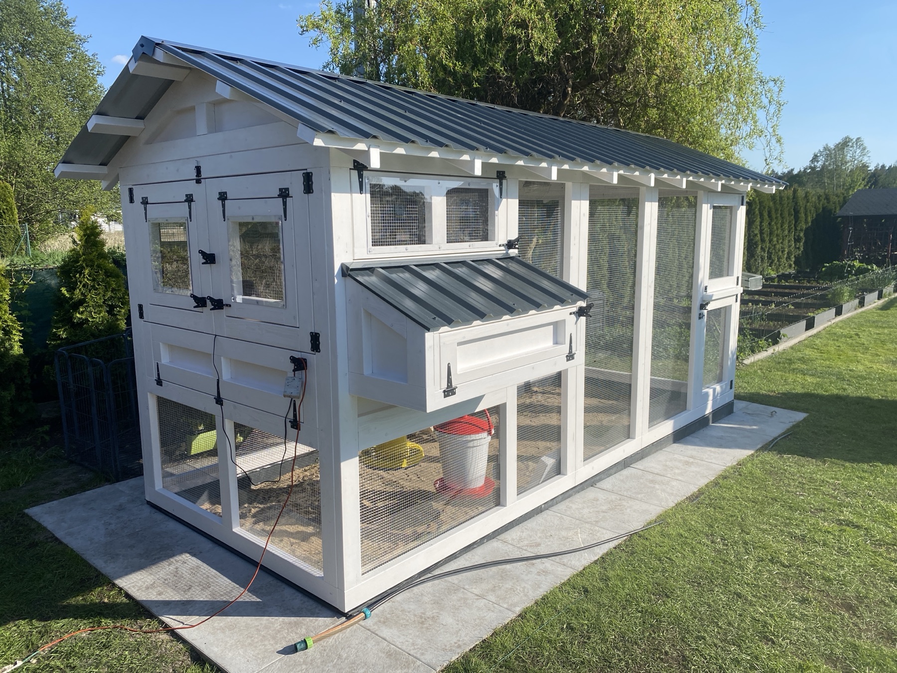 Solidny drewniany kurnik HappyKura — realizacja 20